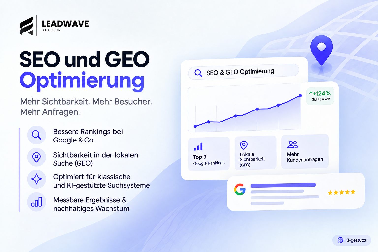 SEO — Leistungsgrafik