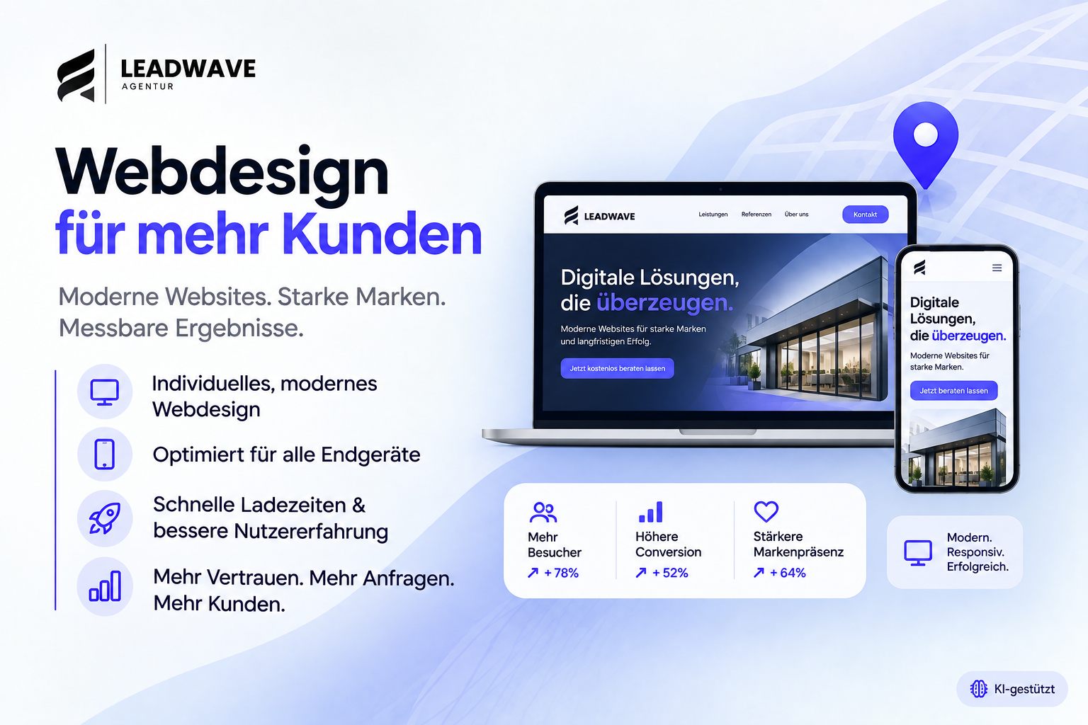 Webdesign — Leistungsgrafik